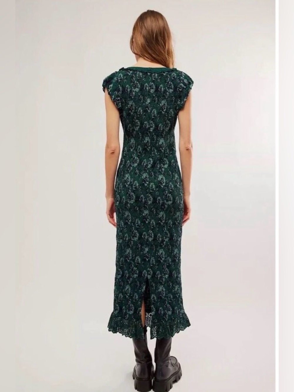 Free People McKenna Floral Smocked Dress -NWT - Picture 2 of 12